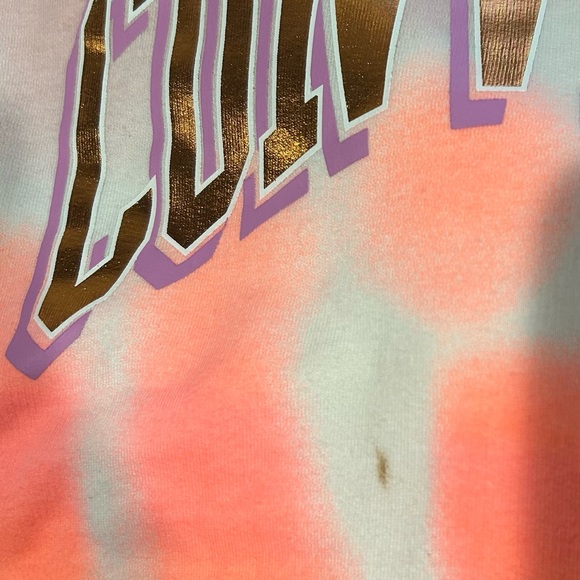 Converse Girl's All Over Print Tie-Dye Boxy Hoodie - Picture 3 of 3